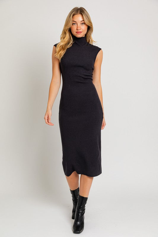 Sleek Knit Dress